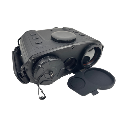 Тепловизионный бинокль ночного видения с двойным объективом дальнего действия 384x288 50 мм