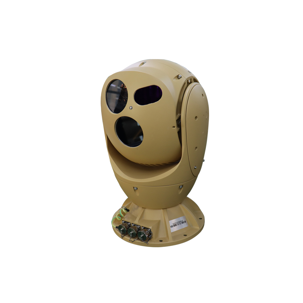 Всепогодная IP67 дневная и ночная мобильная морская PTZ тепловизионная камера дальнего действия