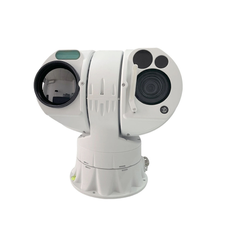 IP67 15-километровая система обнаружения вторжений на корабль, система наблюдения с гироскопом, мультисенсорная морская тепловизионная камера