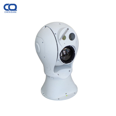 55 км судно обнаруживает порт гавань наблюдения корабль AI автоматическое отслеживание изображения дальнего действия охлаждаемая тепловизионная камера Ptz