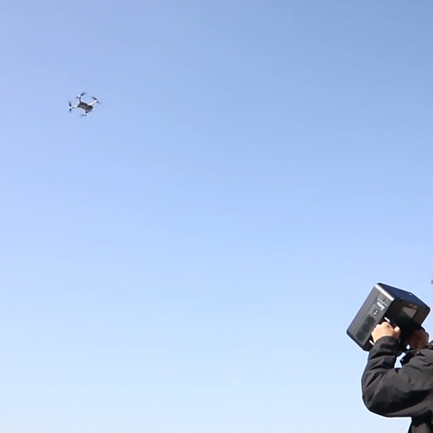 Портативная система подавления дронов защиты возврата БПЛА