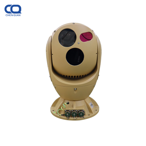 Всепогодная IP67 дневная и ночная мобильная морская PTZ тепловизионная камера дальнего действия