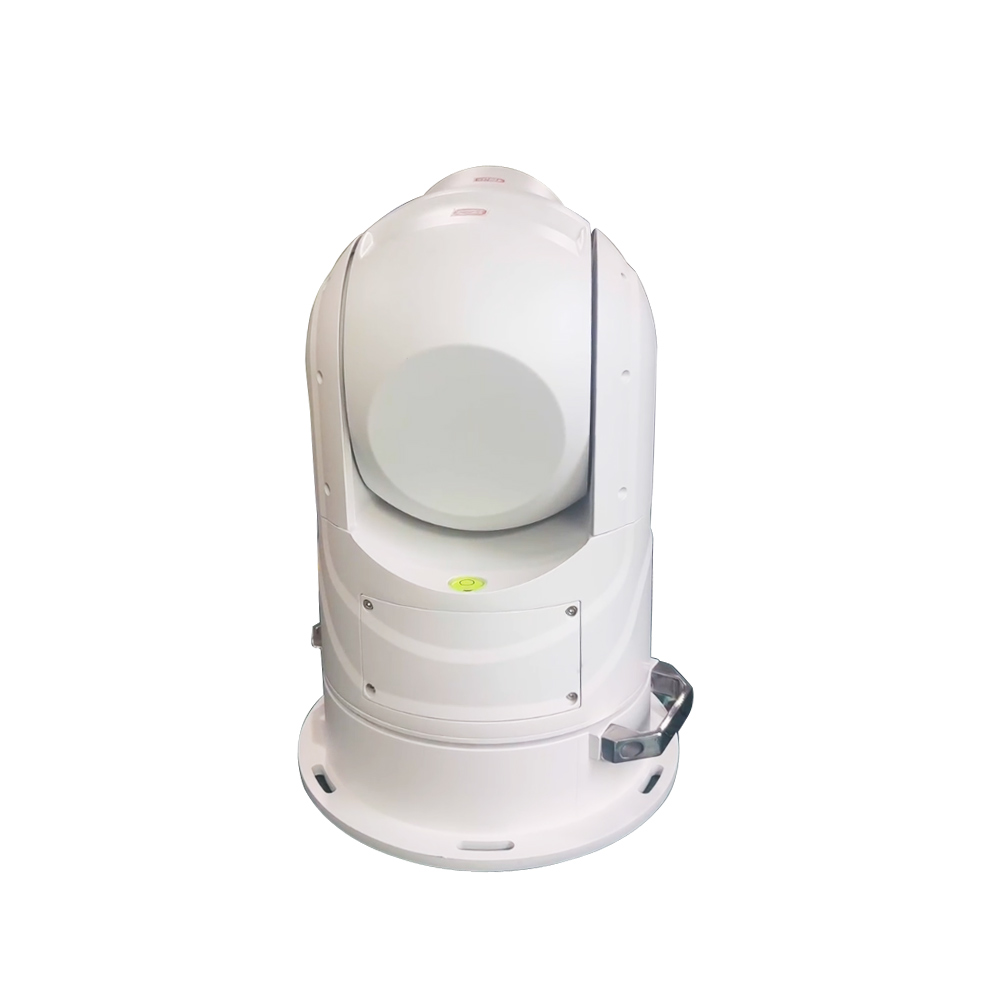 6-километровая 2-осевая гиростабилизационная камера слежения за судном Lrf, тепловая морская PTZ-камера ночного видения