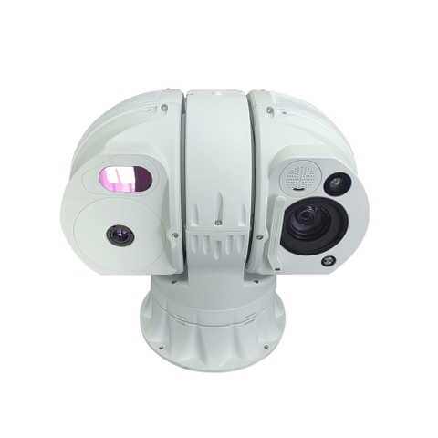 1 км лесная пожарная сигнализация 24/7 тепловая PTZ-камера наблюдения на открытом воздухе