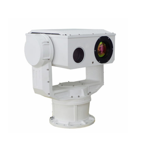 C-Uas 1,5 км обнаруживает и отслеживает тепловизионную камеру с двумя объективами на 360°, установленную на транспортном средстве с дроном