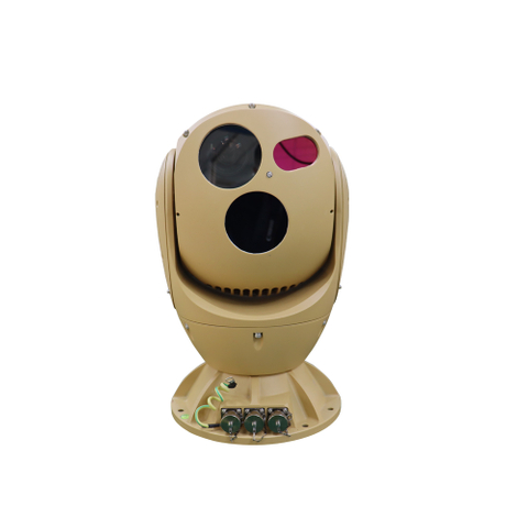 20 км распознавание лодок на морском корабле, спасательная сетевая 360 PTZ 2-осевая тепловая камера с джойстиком