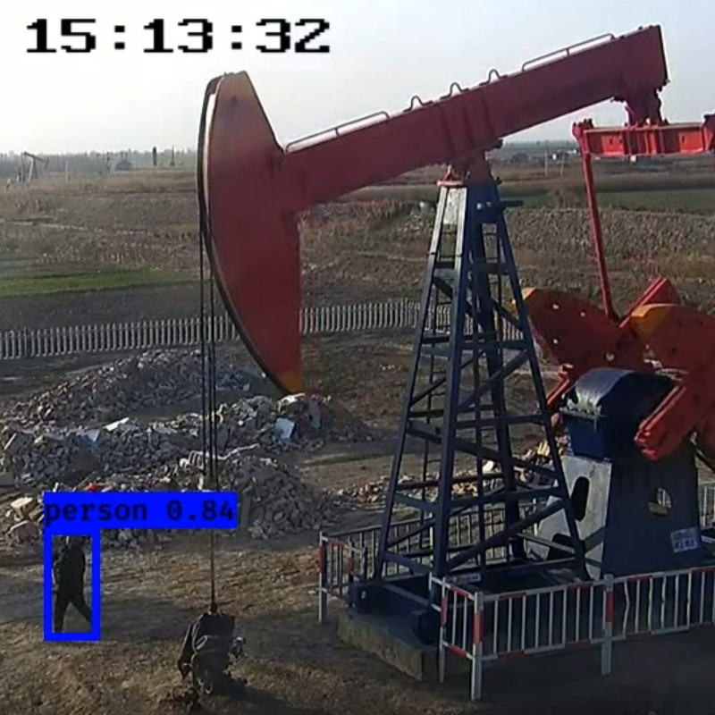 30-километровая широкодиапазонная камера наблюдения PTZ с тепловым сигналом 360