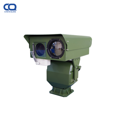 Автомобиль на 20 км обнаруживает 360-градусное наблюдение с зумом PTZ 24-часовая двухканальная тепловизионная камера PTZ дальнего действия для гавани