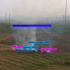 5-километровая наружная охранная дымовая сигнализация термальная PTZ-камера наблюдения
