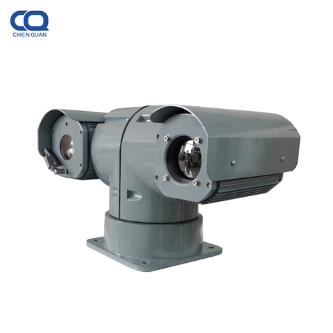 6км 640x512 75мм Т-образная двухспектральная камера наблюдения для безопасного города