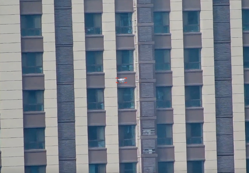 800 м-2 км Обнаружение дронов, автоматическое отслеживание, 7/24, наблюдение в аэропорту, 360-градусная тепловая PTZ-камера