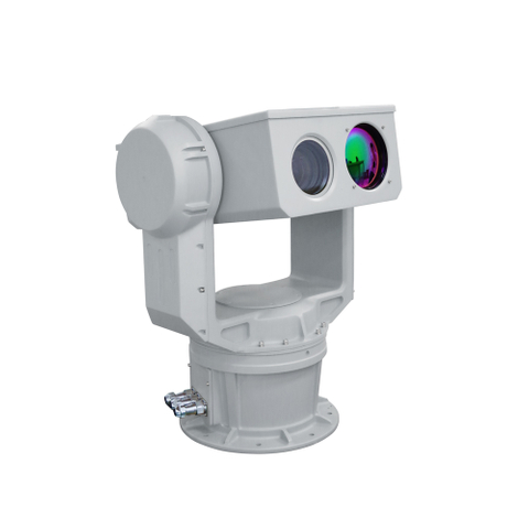 2-километровое распознавание дронов, 360 PTZ, тепловые инфракрасные видеокамеры ночного видения Ai