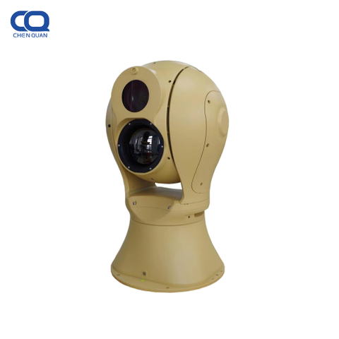 2-километровая мультиспектральная система видеонаблюдения Onvif с углом обзора 360 градусов, Ptz, двойная линза на большие расстояния, тепловизионная камера для слежения за плоскостью