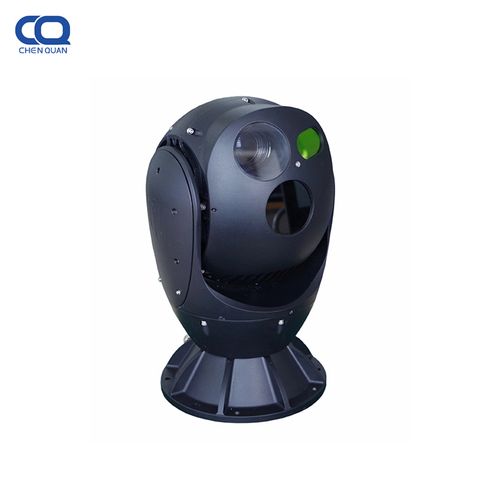 Установленная на транспортном средстве мобильная тепловизионная камера для обнаружения дронов длиной 1,5 км с счетчиком БПЛА с LRF