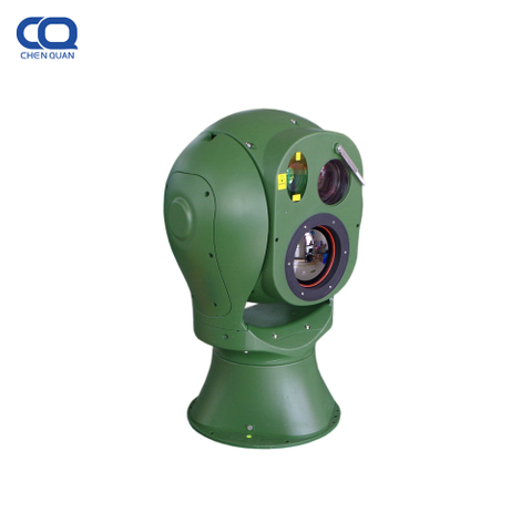 ПВО самолет безопасности сверхдальнего наблюдения в аэропорту Ptz камера MWIR охлаждаемая тепловизионная камера с LRF