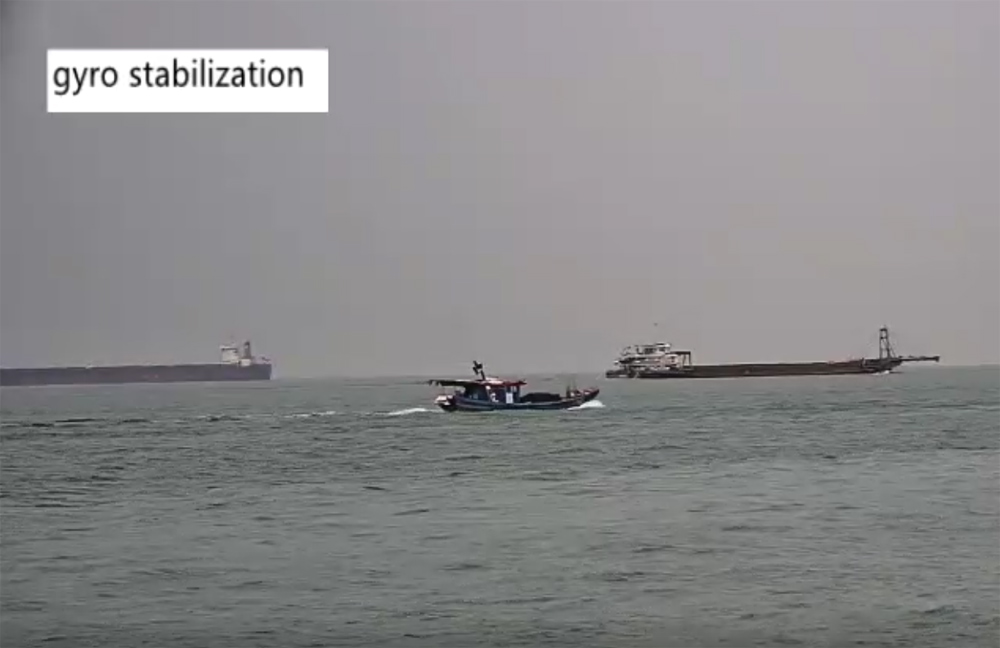6-километровая морская тепловизионная камера ночного видения для наблюдения за прибрежной зоной поиска