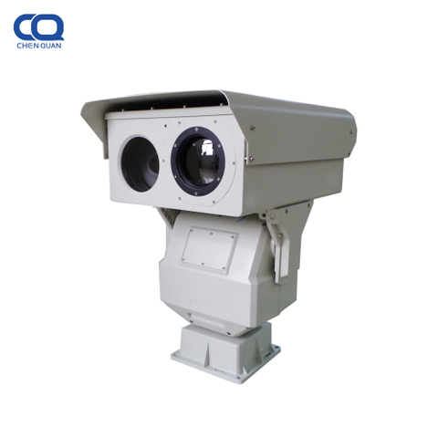 Автомобиль дальнего радиуса действия 15 км обнаруживает отслеживание защиты границы Lwir PTZ 360 Термальная камера безопасности